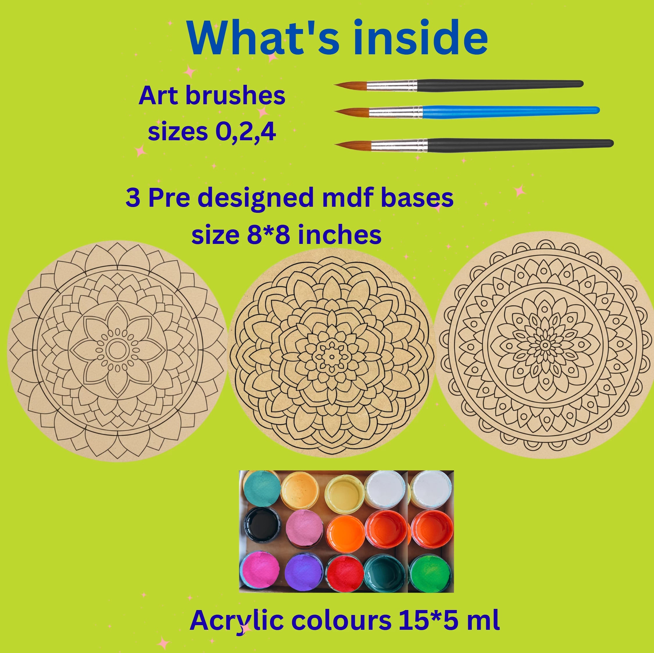Mandala Art Craft Kit