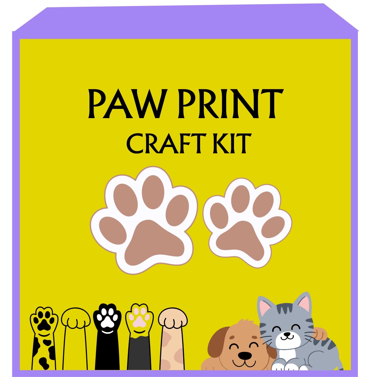 PAW PRINT DIY KIT