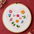 DIY  Beginners Embroidery Kit