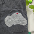 Royal Enfield sticker embroidery kit